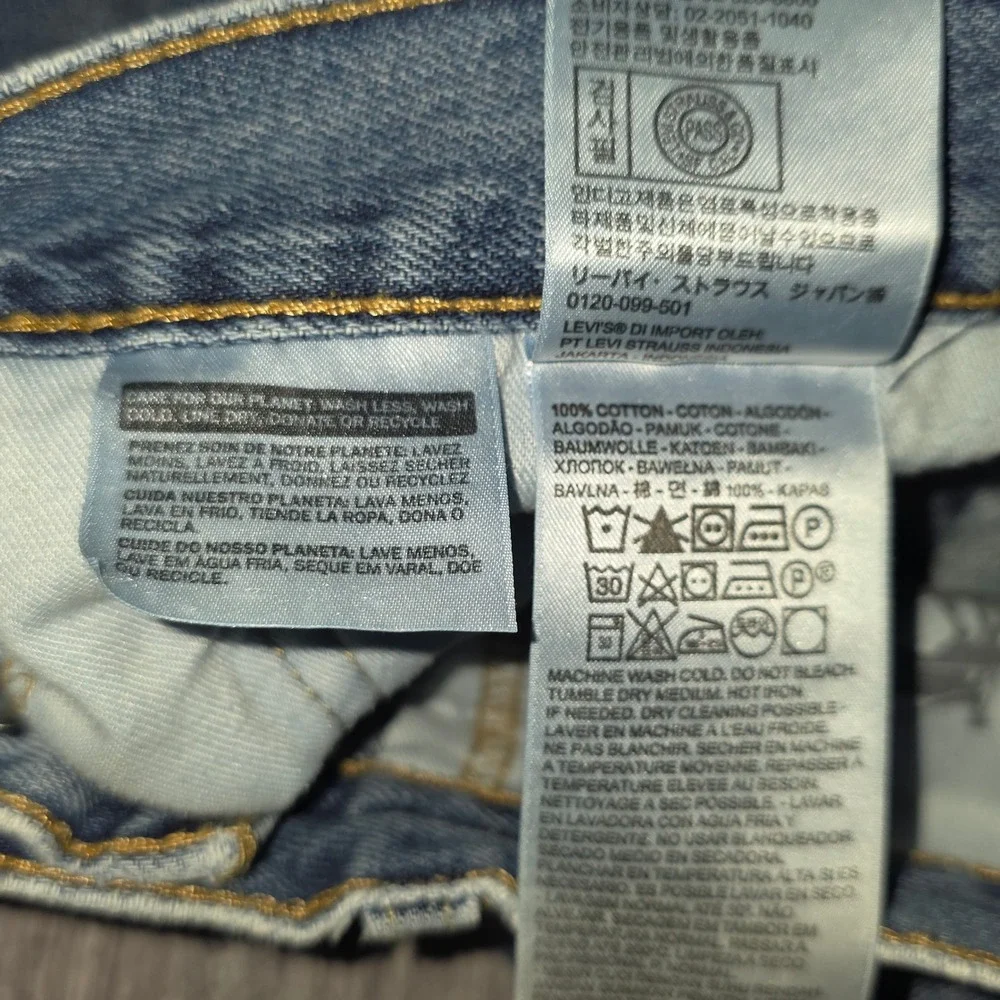 Levis 550 Mens Jeans W36 L29 Medium Wash Relaxed‎ Fit Denim